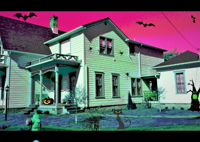 Historical John Rast House With Ev Station